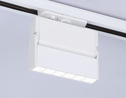 Светильник светодиодный трековый GL6812 WH белый LED 6W 4200K 24° 115*22*87