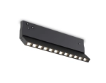 Светильник светодиодный трековый Magnetic 48V 10mm GL2360 BK черный IP20 10W 3CCT 3000-6400K 200*10*73