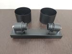 Настенно-потолочный спот в стиле лофт TR8142/2 BK черный E27*2 max 40W 340*120*180 (Уценка по качеству)