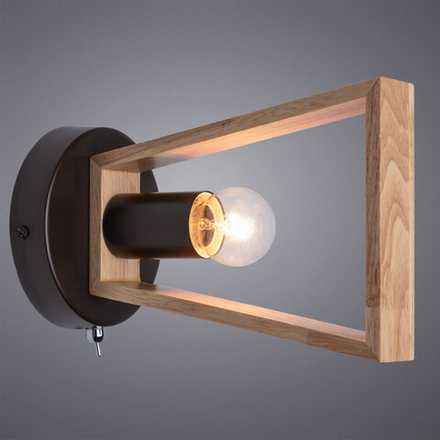 Настенный светильник Arte Lamp BRUSSELS A8030AP-1BK, 1хE27