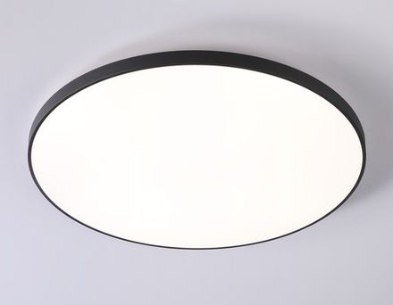 Светильник светодиодный потолочный FZ1227 BK черный IP44 43W 4200K D455*60 (Без ПДУ)
