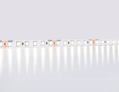 Светодиодная лента GS3102 2835 120Led/ 10W m/ 24V IP20 4500K/ 5000*8*1.2mm/ кратность резки 50mm (2 конт.)
