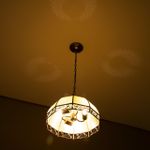 Citilux Шербург-2 CL440231 Люстра витражная подвесная Бронза