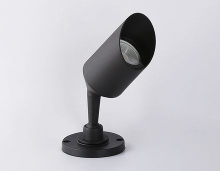 Светильник уличный настенный поворотный архитектурный ST3892 BK черный IP65 GU10 max 35W D60*198