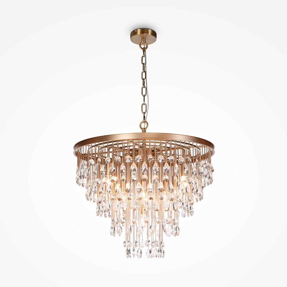 Подвесной светильник Linn E14x9, MOD091PL-09G. TM Maytoni