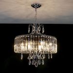 Citilux Инга CL335181 Люстра подвесная хрустальная Хром