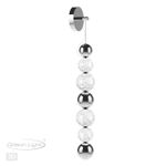 5007/13WL L-VISION ODL23 587 хром/прозрачный/металл/акрил Настенный светильник LED 13W 4000K 700Лм CRYSTAL