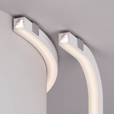 Силиконовый профиль WPH-FLEX-1616-TWIST-S11-10m WHITE (Arlight, Силикон)