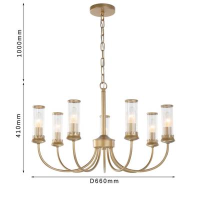 Подвесная люстра Mollis 2692-7P. ТМ Favourite