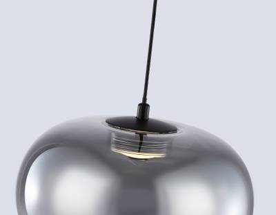 Светильник светодиодный подвесной LH11082 BK/SM черный/дымчатый 4W 3000K D180*130