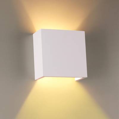 3883/1W HIGHTECH ODL19 365 белый гипсовый Настенный светильник G9 1*25W GIPS