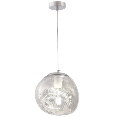 Светильник подвесной Crystal Lux MALAGA SP1 D200 CHROME 0860/201