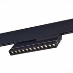 ST805.446.12 Магнитный трековый светильник Черный LED 1*12W 4000K 450Lm Ra&gt;90 36° IP20 L220xW22xH117 48VV