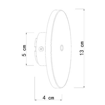 Фасадный светильник Arte Lamp NIMBO A4506AL-1BK, 1хLED