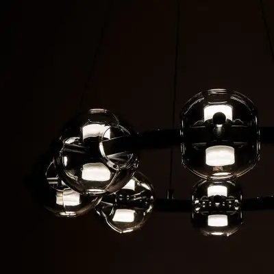 Подвесная люстра Arte lamp MARKAB A2471LM-16BK, 1хLED