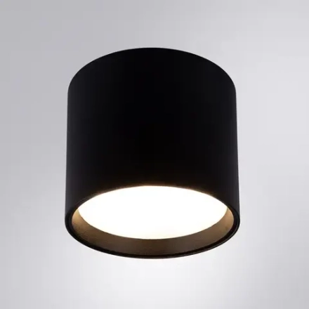 Точечный накладной светильник Arte Lamp INTERCRUS A5548PL-1BK, 1хGX53