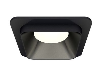 Комплект встраиваемого светильника XC7902002 SBK черный песок MR16 GU5.3 (C7902, N7702)