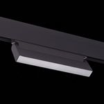 ST363.436.12 Магнитный трековый светильник Черный LED 1*12W 3000K 720Lm Ra&gt;80 120 IP20 L219xW22xH108 48V