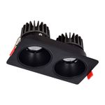 ST052.408.02 Встраиваемый корпус для светодиодного модуля серии ST850, ST851 ST-Luce Черный