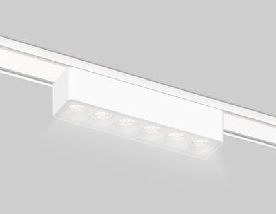 Светильник светодиодный трековый для шинопровода Magnetic Ultra Slim GV1401 WH белый IP20 6W 4200K 48V 24° 122*26*24