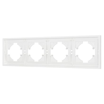 Рамка пластиковая FRM-TENDO-SFPL-4-WH (Arlight, -)