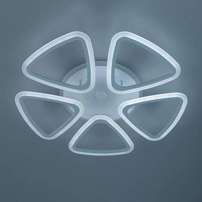 Citilux Мальта Смарт CL234A250E RGB Умная люстра Белая