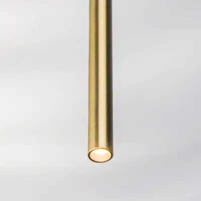 L3T747233 Люстра TUBO LED 15W 900LM 25G ЗОЛОТО 3000K (574713+747233 (3шт)