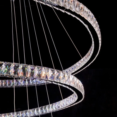 Eletto Olimpia EL330P140 LED Люстра хрустальная с пультом Хром