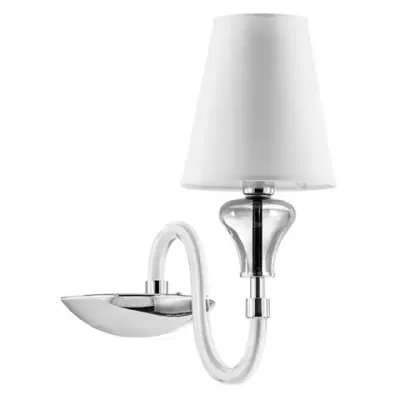 809616 Бра OTTO 1х40W E14 БЕЛЫЙ ткань Lightstar