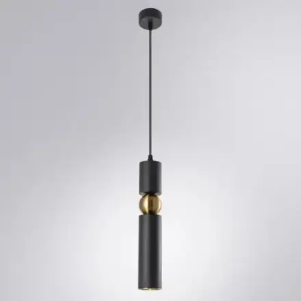 Точечный подвесной светильник Arte Lamp RAN A3162SP-1BK, 1хGU10