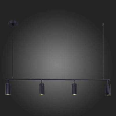 SL1213.403.04 Светильник подвесной ST-Luce Черный/Черный GU10 4*5W 4000K