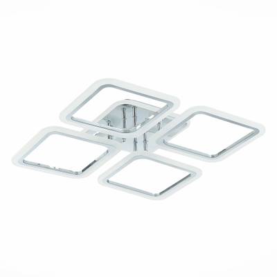 SLE200412-04 Светильник потолочный Хром/Белый LED 1*112W 3000-6000K