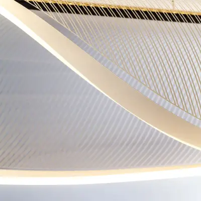 731413 Люстра VARESE 32W LED 1546LM 360G КОФЕЙНЫЙ 3000K Lightstar