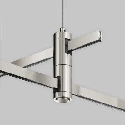Подвес тросовый Hang двойной Flarity платина, TRA157SW-D1-PT. TM Maytoni