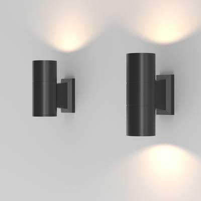 Настенный светильник (бра) Bowery GU10х2, IP54, O574WL-02B. TM Maytoni