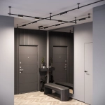 Esthetic Magnetic Декоративная стойка с вводом питания с местом под трансформатор h124 mm SMALL 85140/00