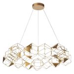 5086/68L L-VISION ODL25 503 античная бронза/металл Люстра LED 68W 4000K 3740Лм TRELLIS