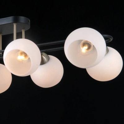 IL0790-8CSQ-25 BK AB TRENTO светильник потолочный ILLUMICO, E27х8