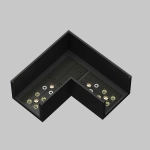 Коннектор питания угловой Elasity, TRA160CL-11B. TM Maytoni