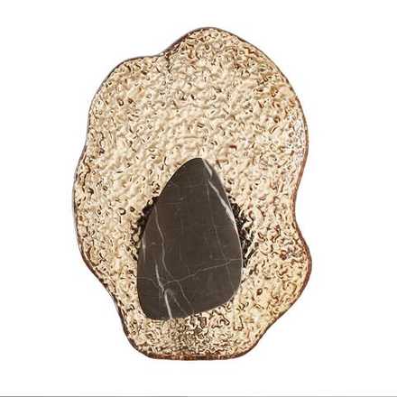 5461/12WLA L-VISION ODL_EX26 053 черный/янтарный/коричневый/металл/стекло/мрамор Настенный светильник LED x 12W 3000K CORALLA