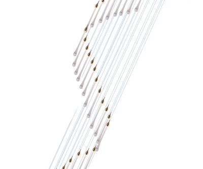 07860-28A,36 Люстра каскадная Асмер латунь d60 h500 Led 84W (3000К)