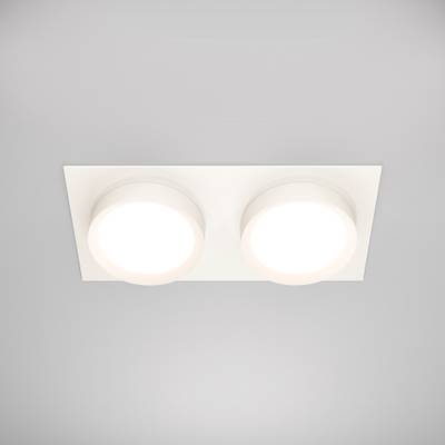 Встраиваемый светильник Hoop GX53х2, DL086-02-GX53-SQ-W. TM Maytoni