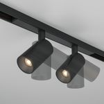 Трековый светильник Focus Duo Basity 10Вт 36°, TR176-1-2X5WTW-M-B. TM Maytoni