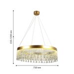 Подвесная люстра Regen 4479-7P. ТМ Favourite