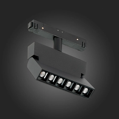 ST362.436.06 Магнитный трековый светильник Черный LED 1*6W 3000K 532Lm Ra>80 36° IP20 L120xW22xH134 48V