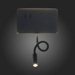 SL1576.401.02 Светильник настенный ST-Luce Черный/Черный LED 2*3W 4000K