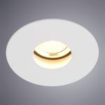 Точечный встраиваемый светильник Arte Lamp ACCENTO A3217PL-1WH, 1хGU10