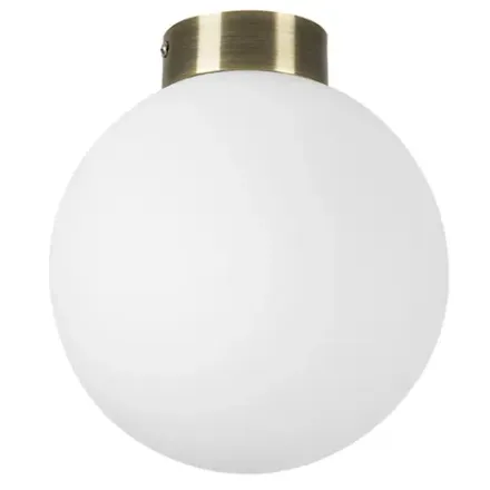 812021 Люстра GLOBO 1х40W E14 antique bronze/white Lightstar