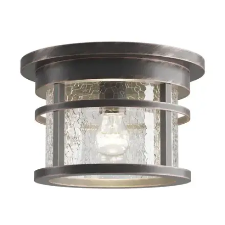 4044/1C NATURE ODL18 699 коричневый/патина Уличный потолочный светильник IP44 E27 60W 220V VIRTA