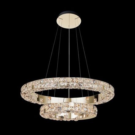 Люстра подвесная Elegance Gold FL1106-20P, LED